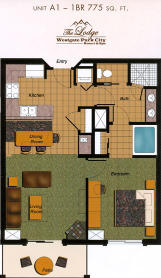 floor plan condo